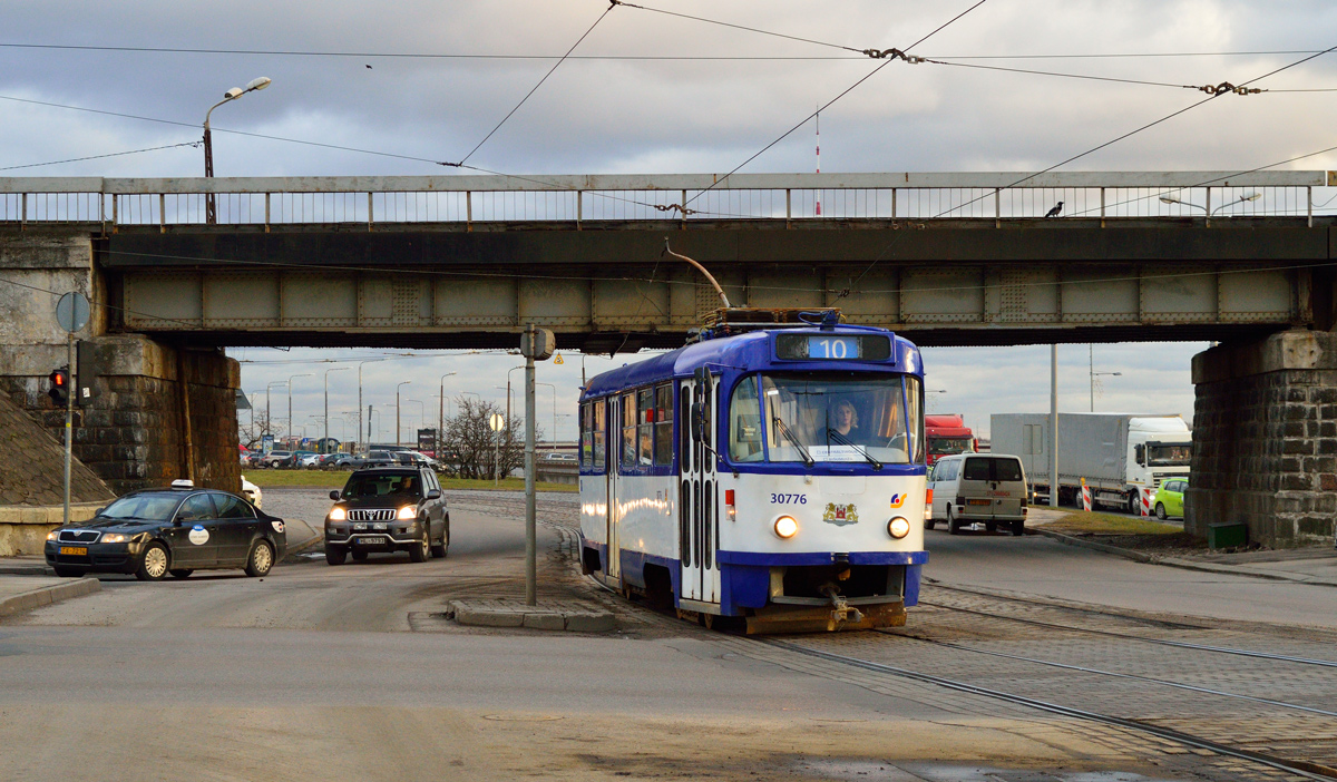 Riga, Tatra T3A N°. 30776