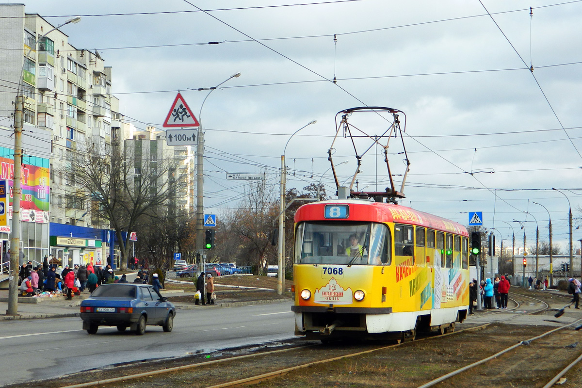 Харьков, Tatra T3SUCS № 7068