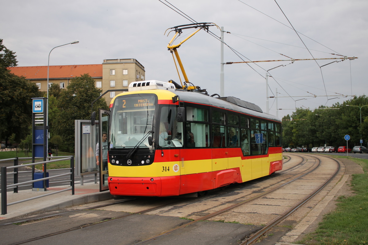 Мост ― Литвинов, Vario LF+ № 314