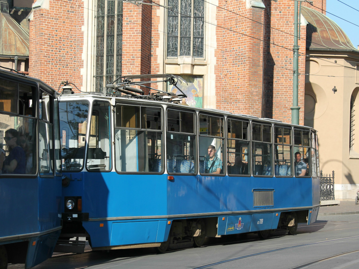 Краков, Konstal 105Na № HZ709