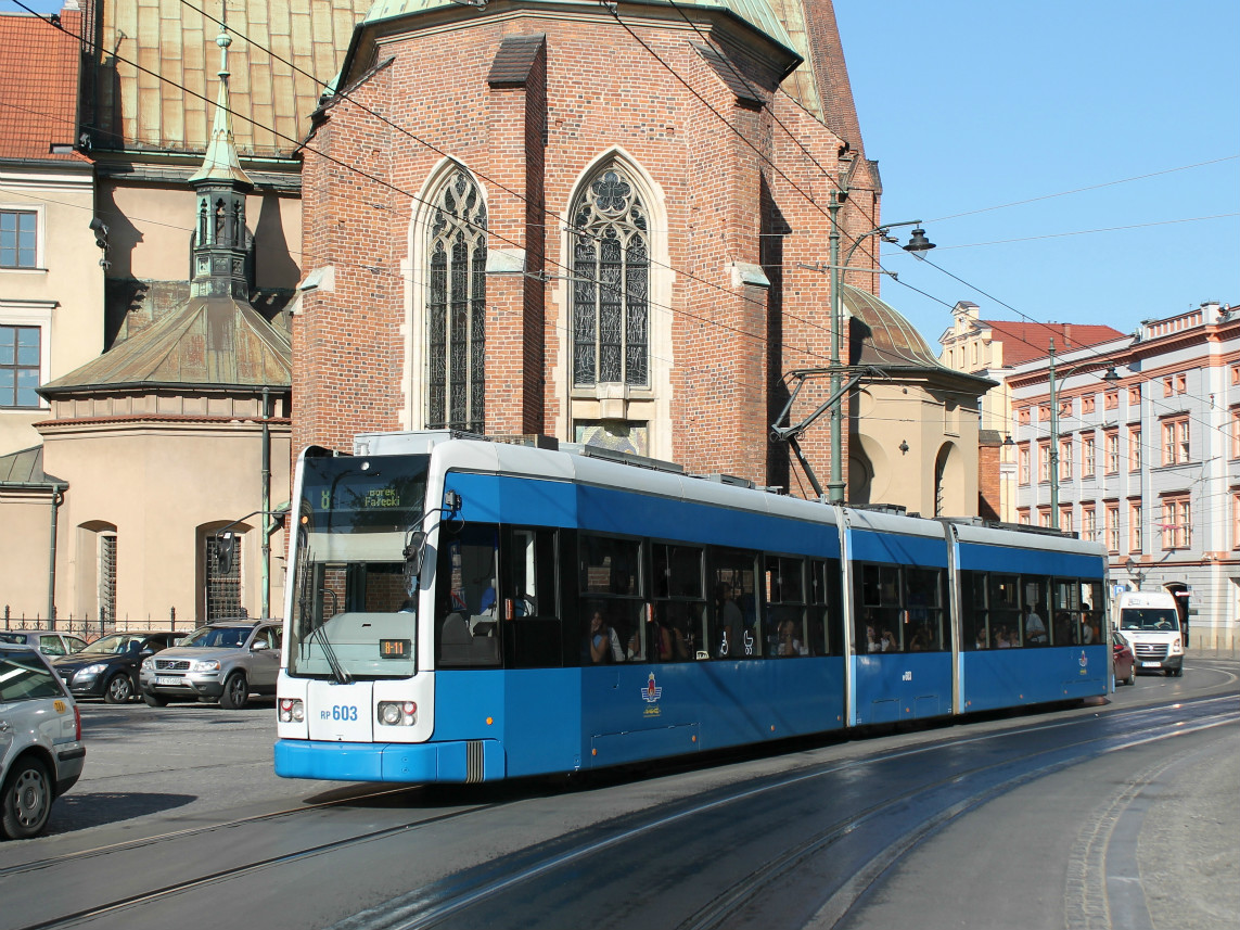Krakova, Bombardier NGT6 # RP603 Krakova, Bombardier NGT6 # RP603