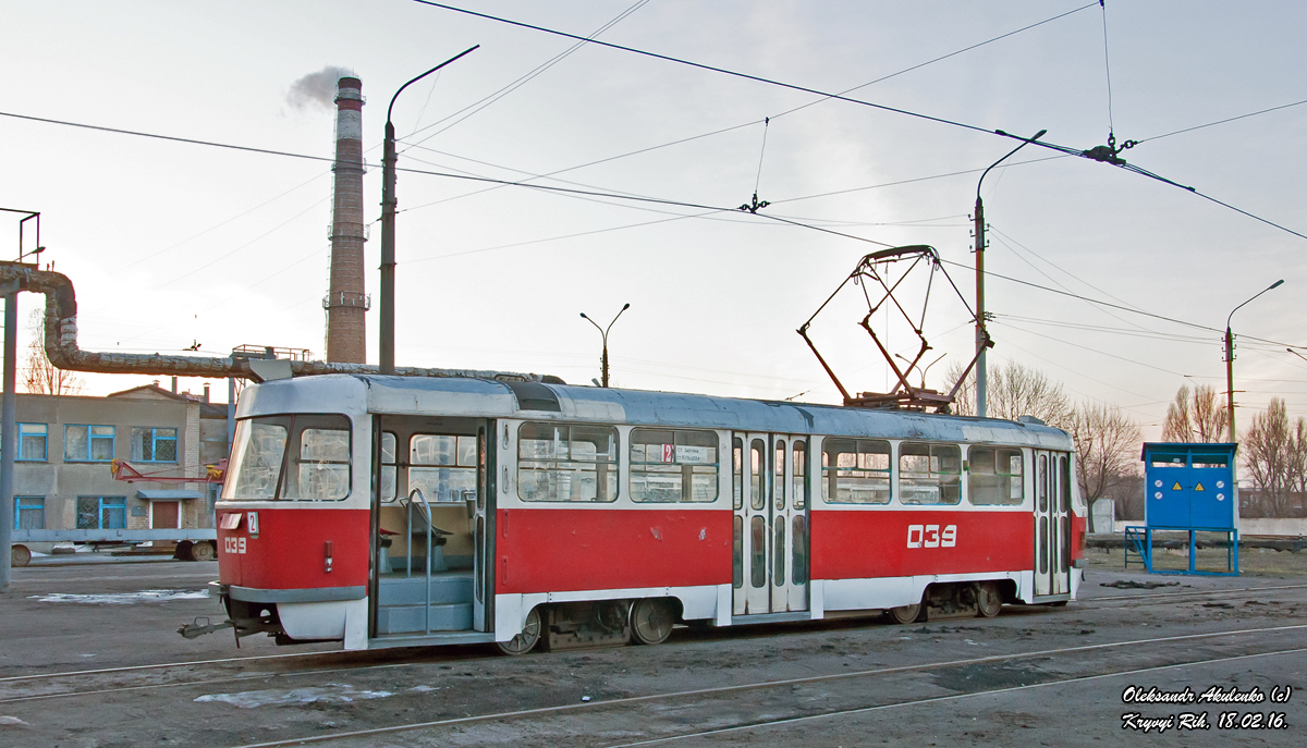Krzywy Róg, Tatra T3SU Nr 039
