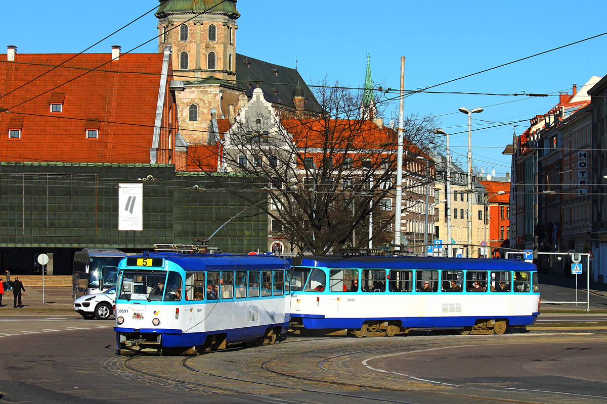 Рига, Tatra T3A № 30591 Рига, Tatra T3A № 30591