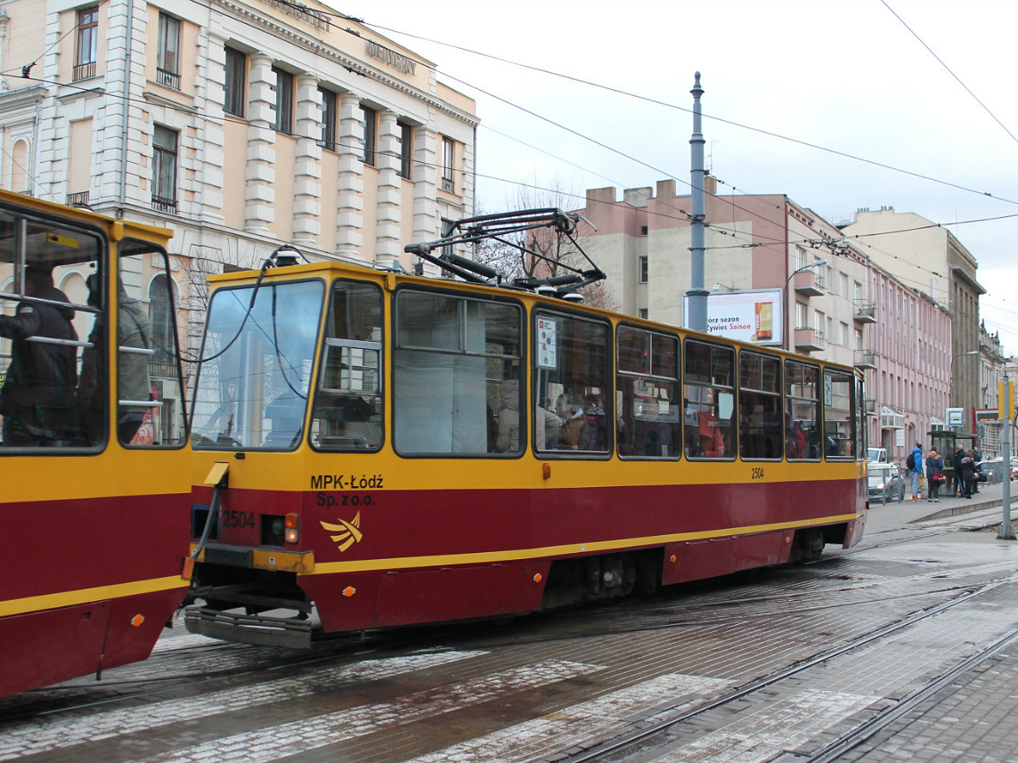 Лодзь, Konstal 805Na № 2504