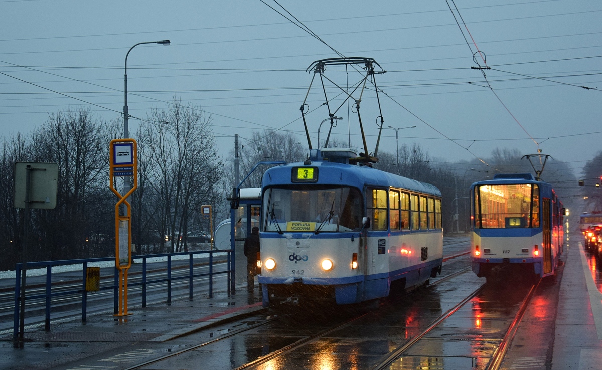 Острава, Tatra T3SUCS № 942