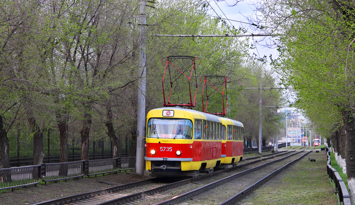 Волгоград, Tatra T3SU № 5735
