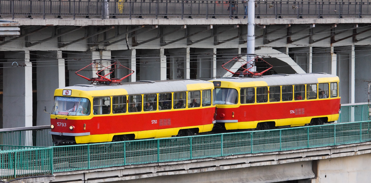 Волгоград, Tatra T3SU № 5793