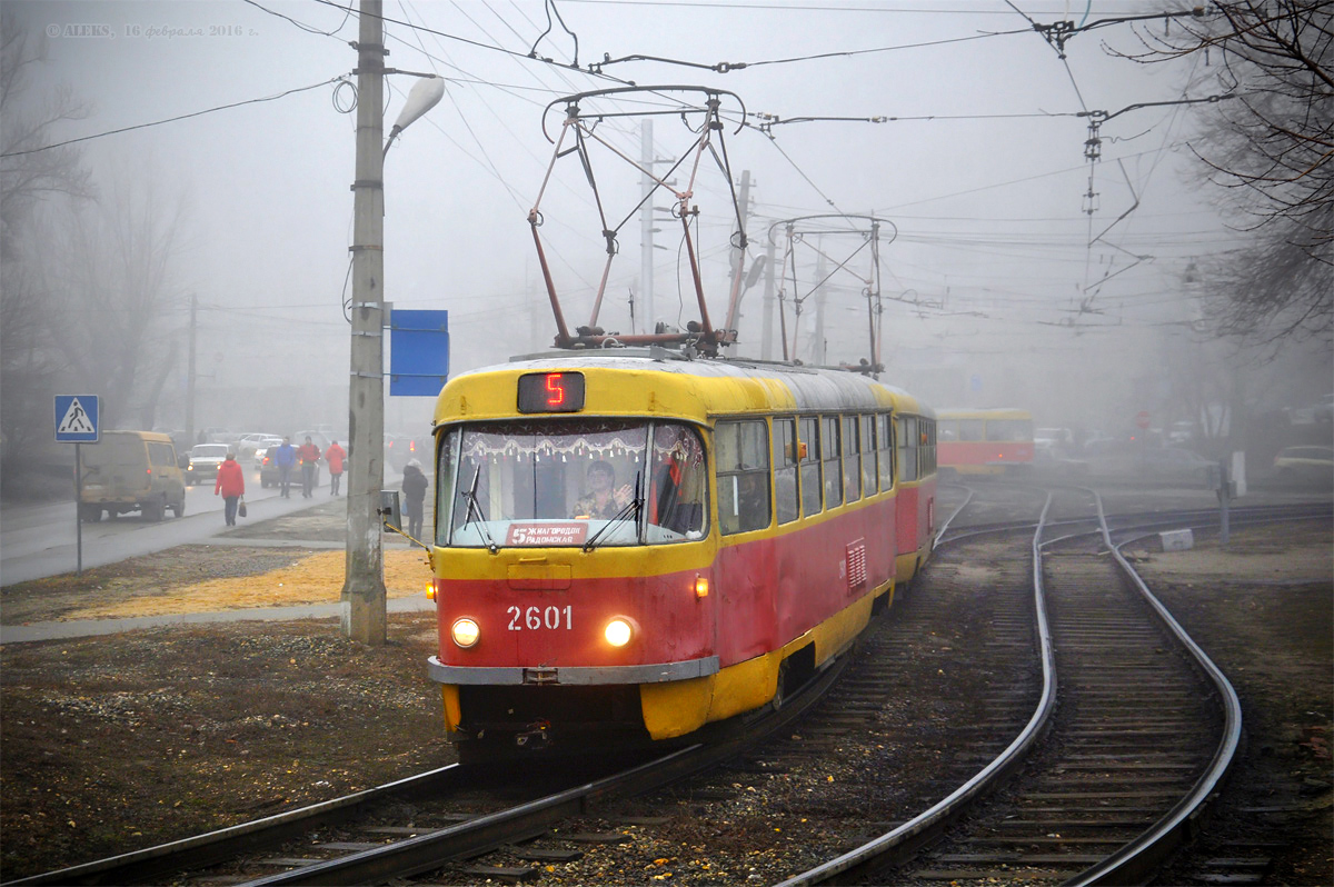 Волгоград, Tatra T3SU (двухдверная) № 2601