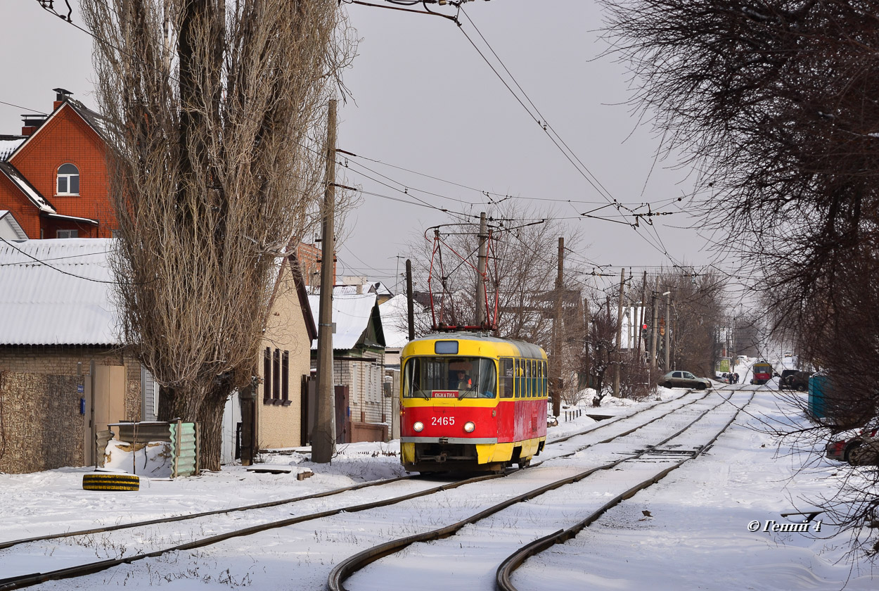 Волгоград, Tatra T3SU (двухдверная) № 2465
