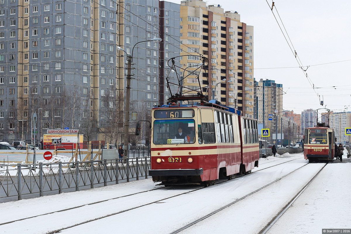 Санкт-Петербург, ЛВС-86К № 8171 Санкт-Петербург, ЛВС-86К № 8171