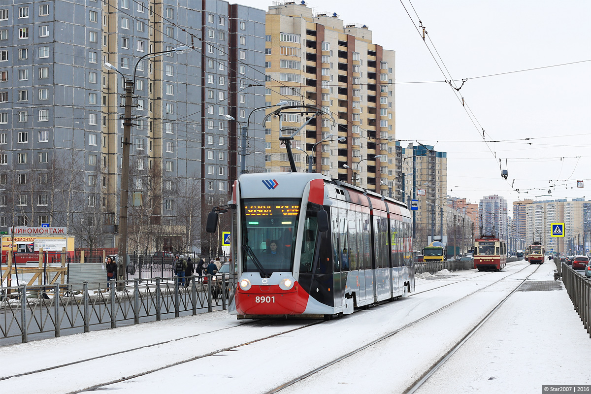 Санкт-Петербург, 71-801 (Alstom Citadis 301 CIS) № 8901