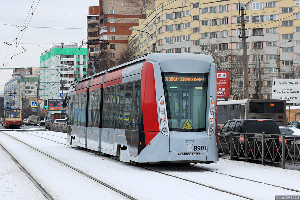 Санкт-Петербург, 71-801 (Alstom Citadis 301 CIS) № 8901
