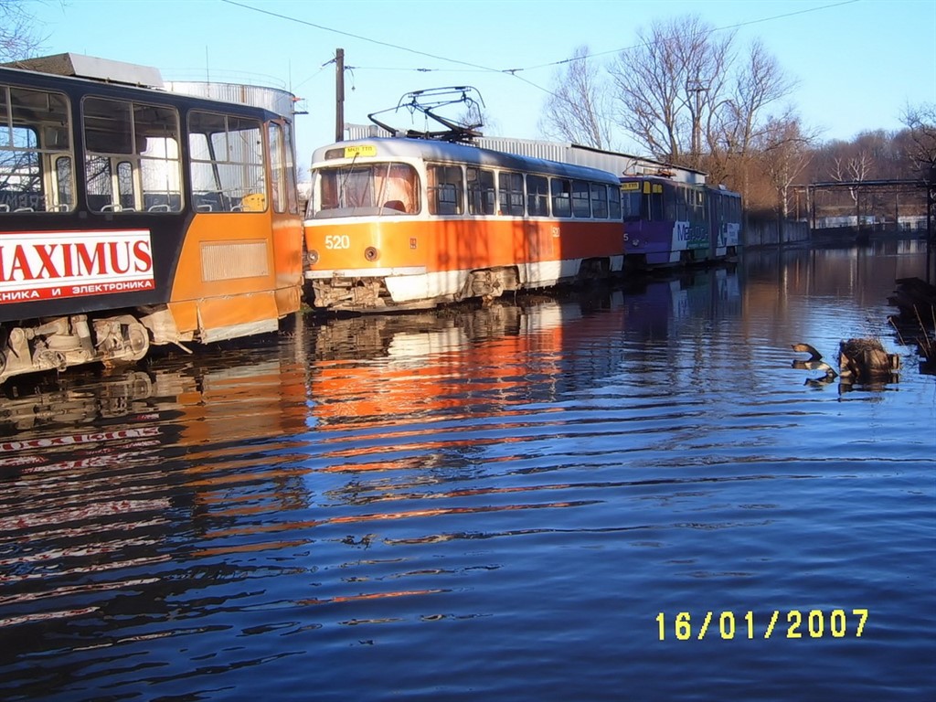 Kaliningrad, Tatra T4D # 520; Kaliningrad — Miscellaneous photos