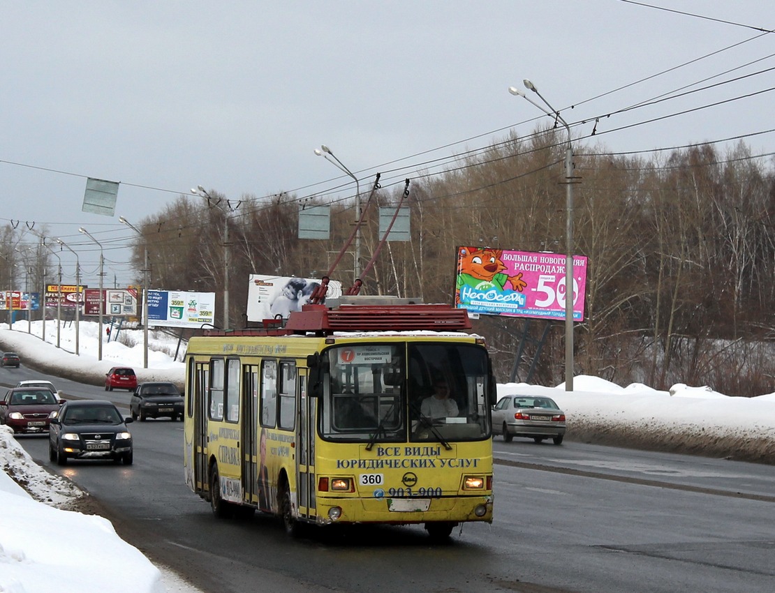 托木斯克, LiAZ-5280 (VZTM) # 360