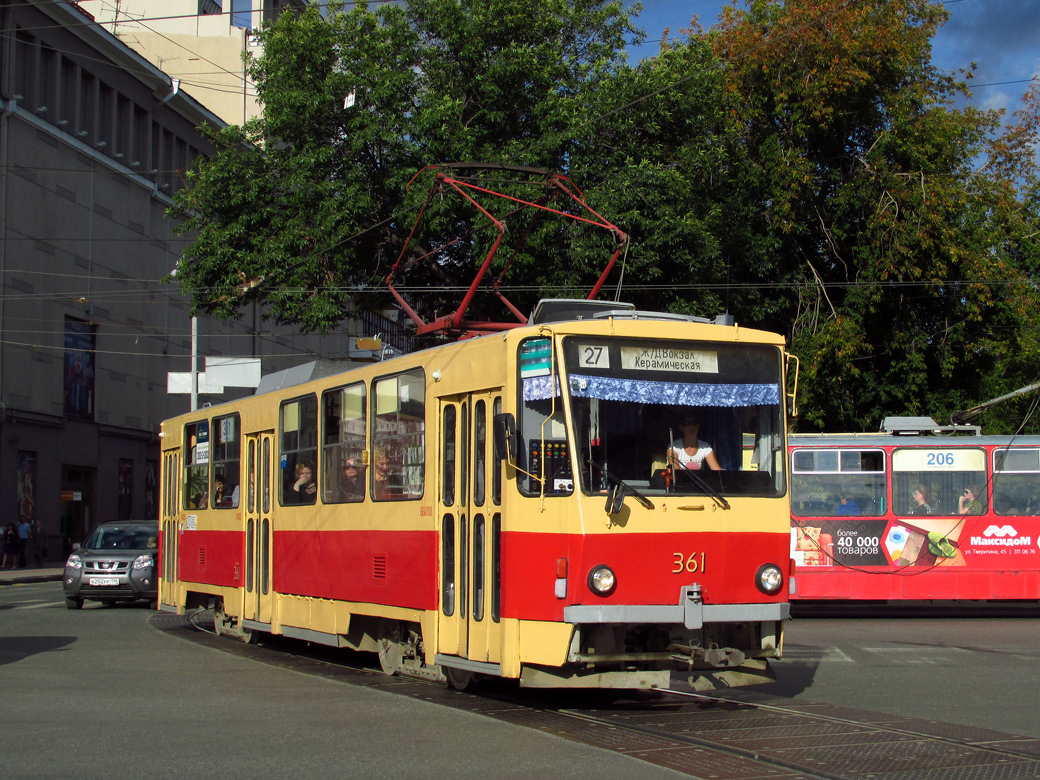 Екатеринбург, Tatra T6B5SU № 361