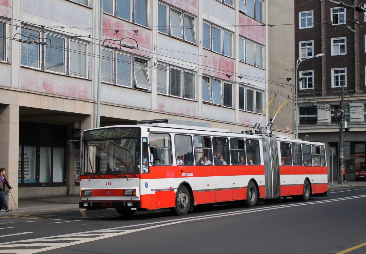 Усти-над-Лабем, Škoda 15Tr13/6M № 573