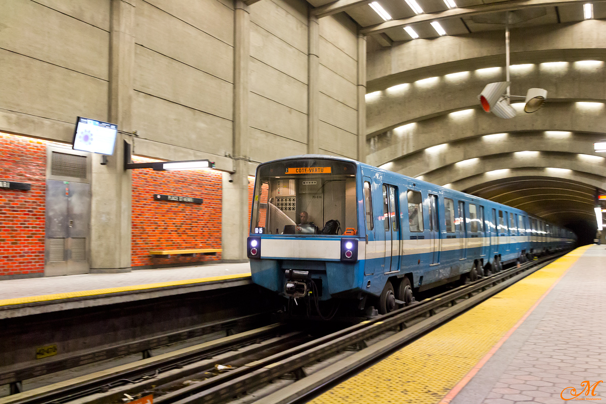 Монреаль, Bombardier MR-73 моторный № 79-616; Монреаль — Métro de Montréal -> Ligne orange