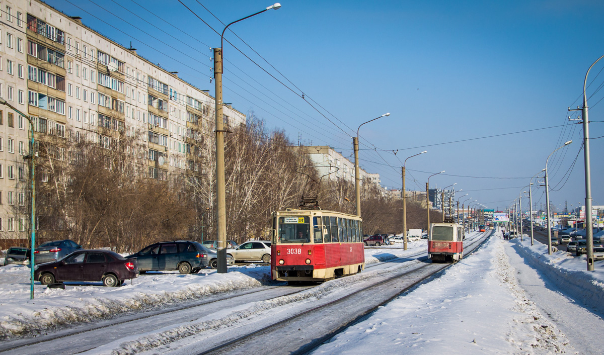 Новосибирск, 71-605 (КТМ-5М3) № 3038