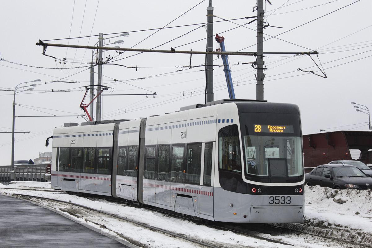 Maskva, 71-414 (Pesa Fokstrot) nr. 3533 Maskva, 71-414 (Pesa Fokstrot) nr. 3533