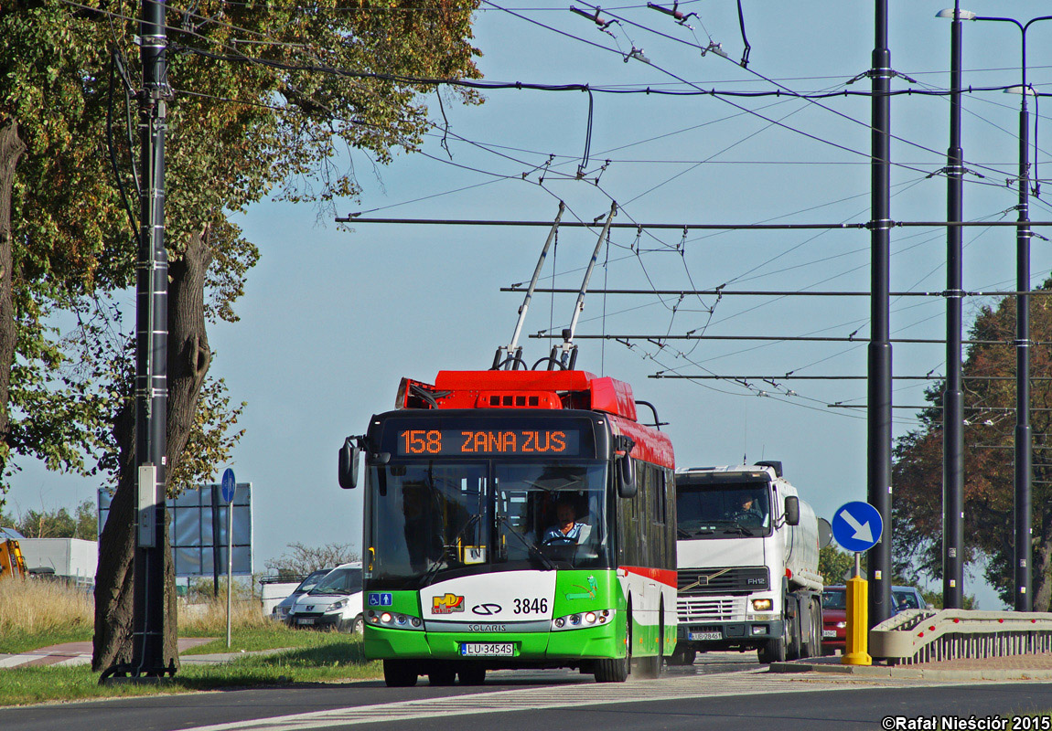 Lublin, Solaris Trollino III 12 Škoda № 3846
