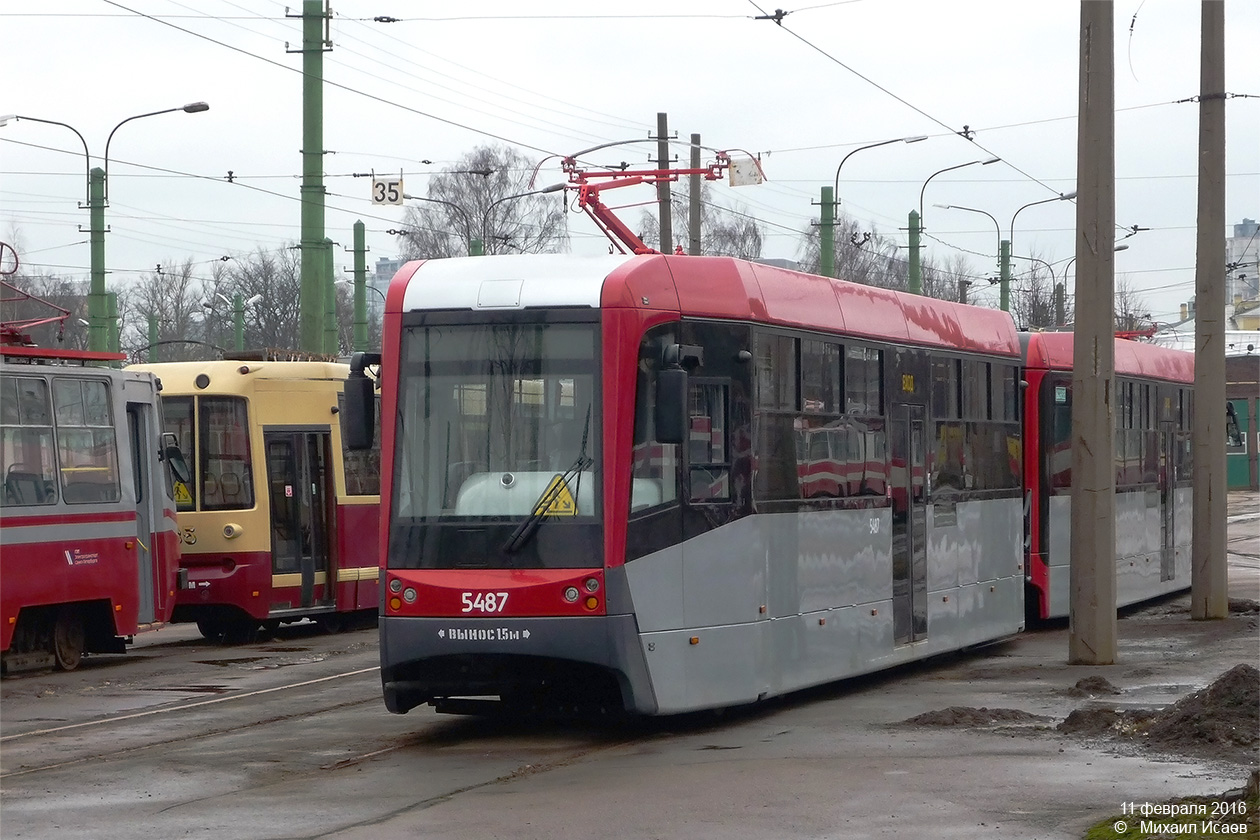 Санкт-Петербург, ЛМ-68М3 № 5487