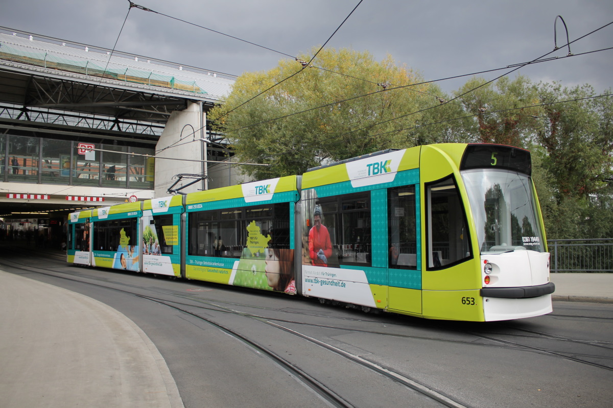 Erfurt, Siemens Combino Advanced nr. 653
