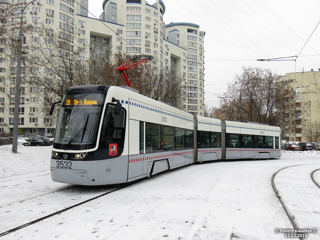 Москва, 71-414 (Pesa Fokstrot) № 3532 Москва, 71-414 (Pesa Fokstrot) № 3532