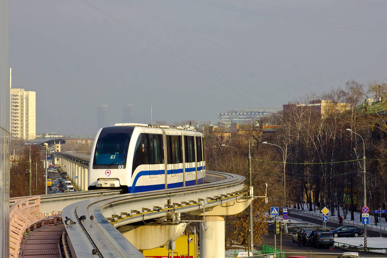 Москва, ЭПС № 03