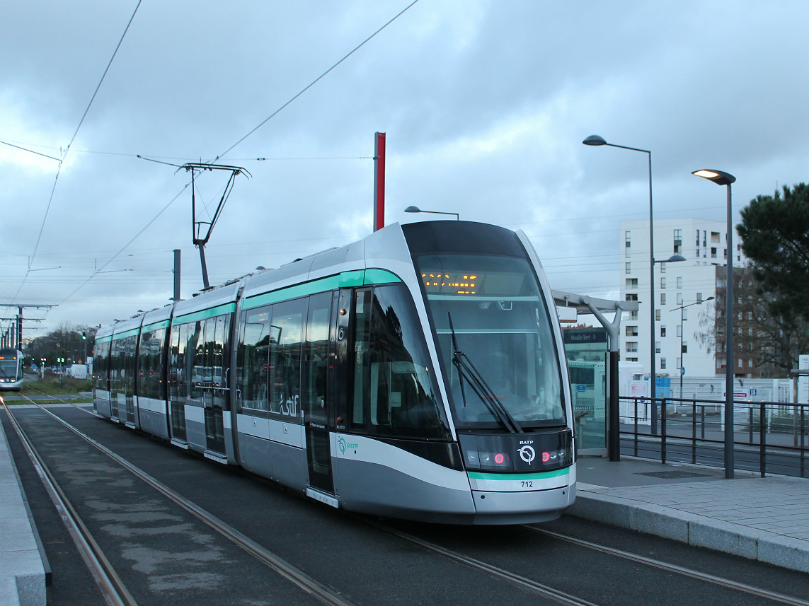 巴黎, Alstom Citadis 302 # 712
