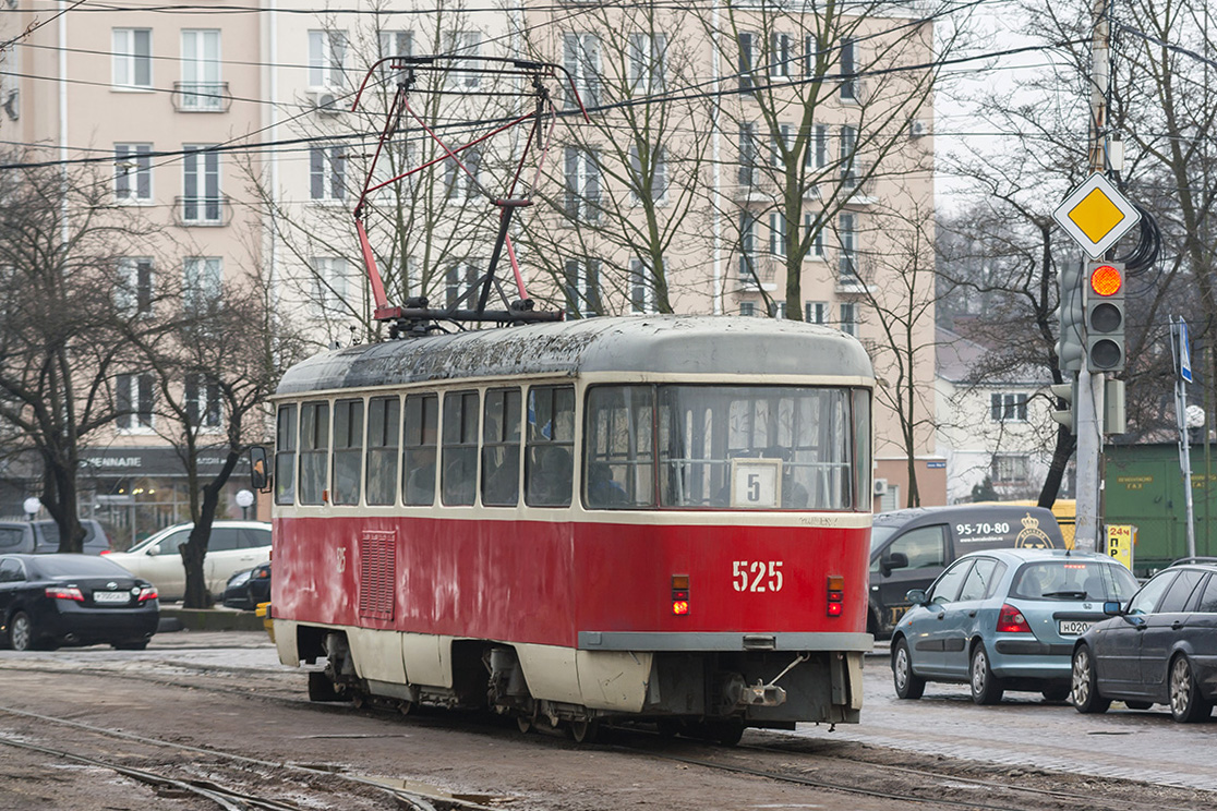 Калининград, Tatra T4D № 525
