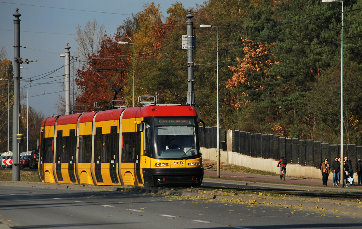 Варшава, PESA Swing 120NaDuo № 3502