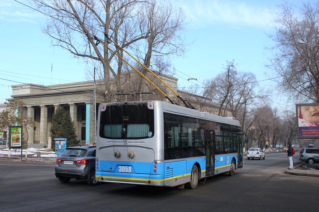 Алматы, YoungMan JNP6120GDZ (Neoplan Kazakhstan) № 3058