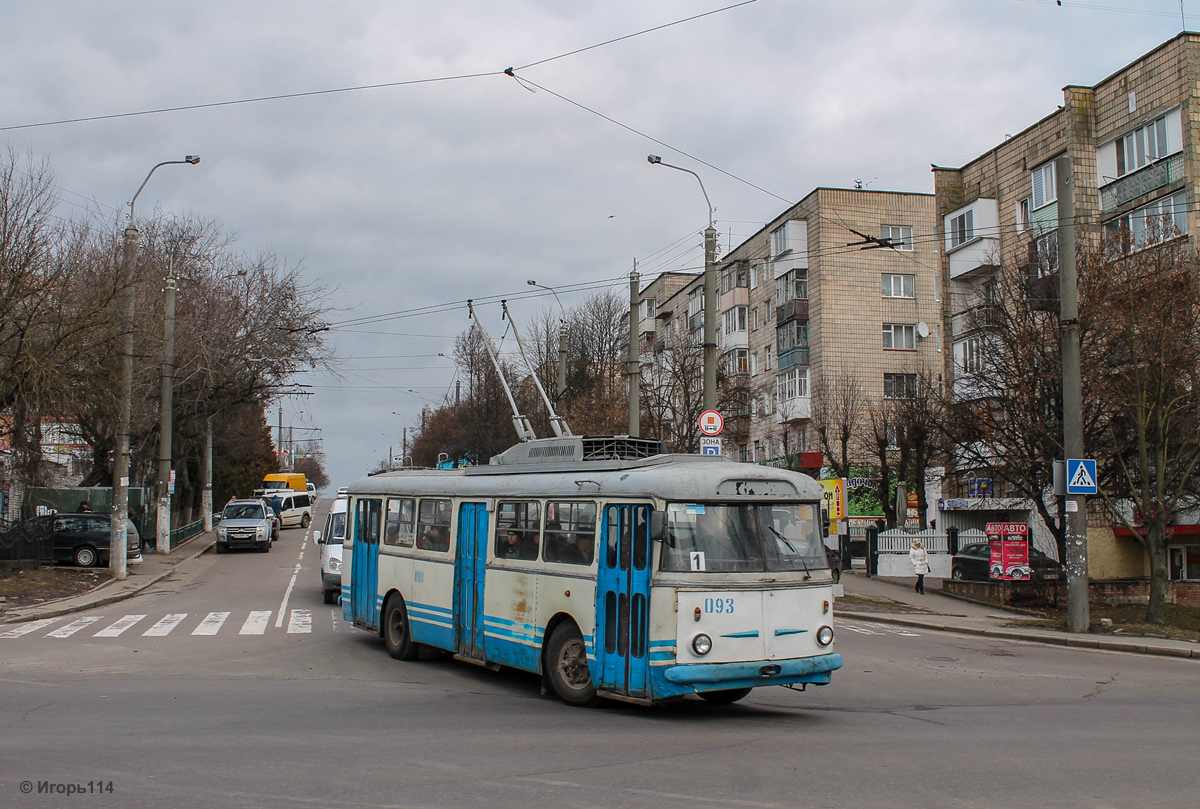 Ровно, Škoda 9TrH27 № 093