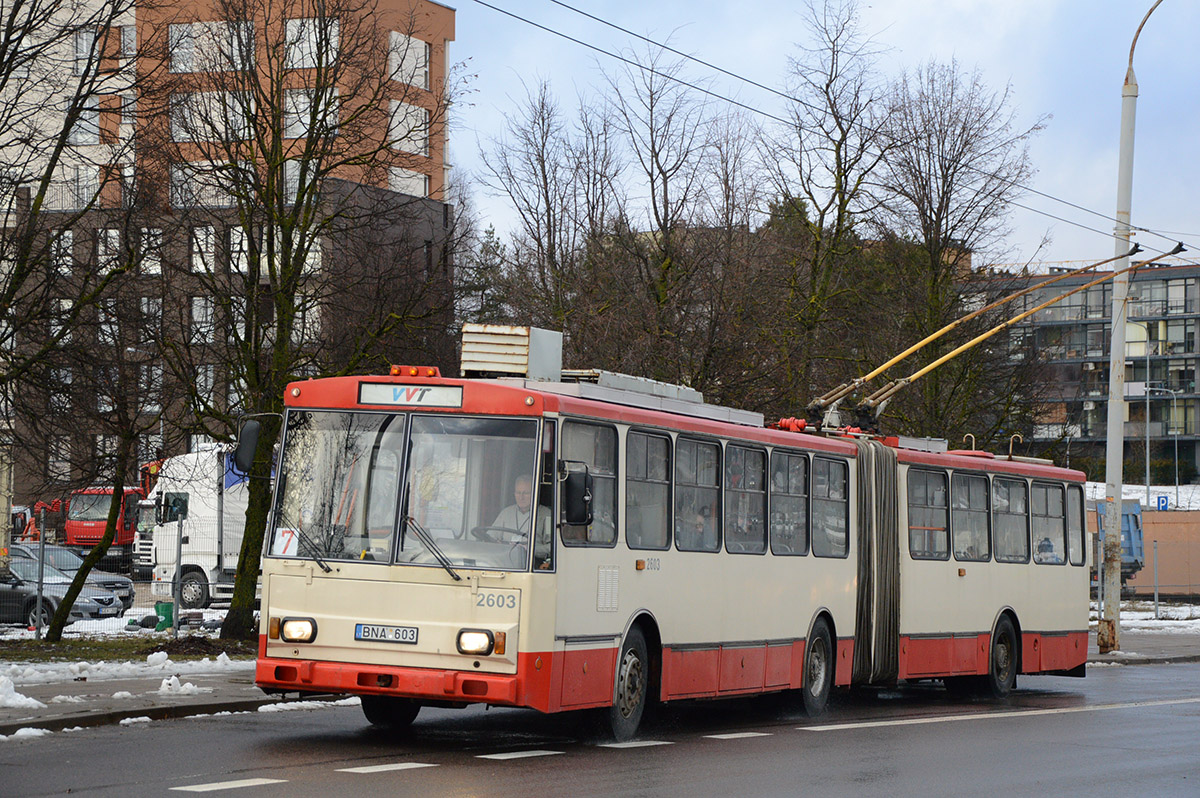 Vilnius, Škoda 15Tr03/6 nr. 2603
