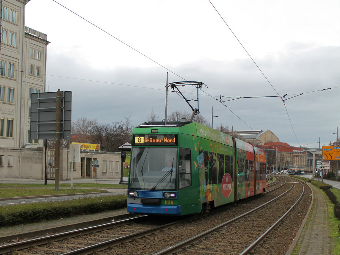 Лейпциг, DWA NGT8 № 1136