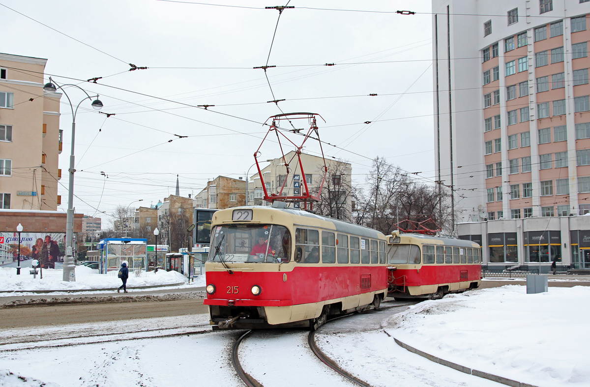 Екатеринбург, Tatra T3SU № 215 Екатеринбург, Tatra T3SU № 215