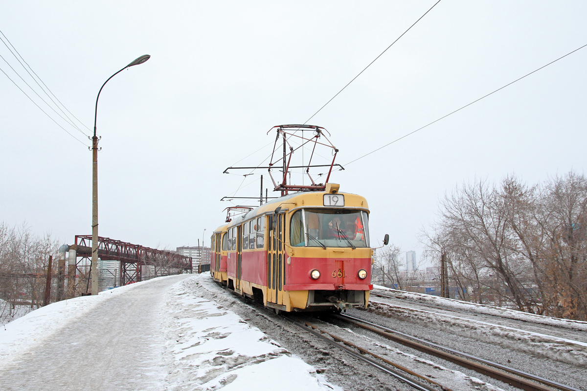 Екатеринбург, Tatra T3SU № 661