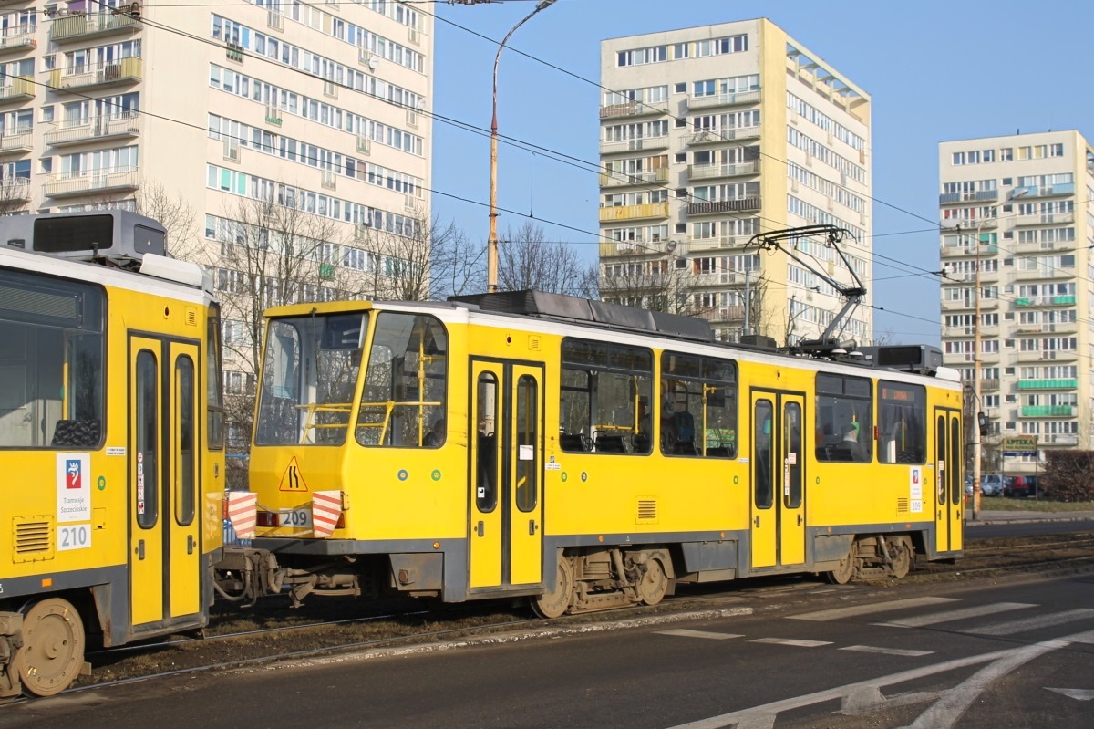 Щецин, Tatra T6A2M № 209