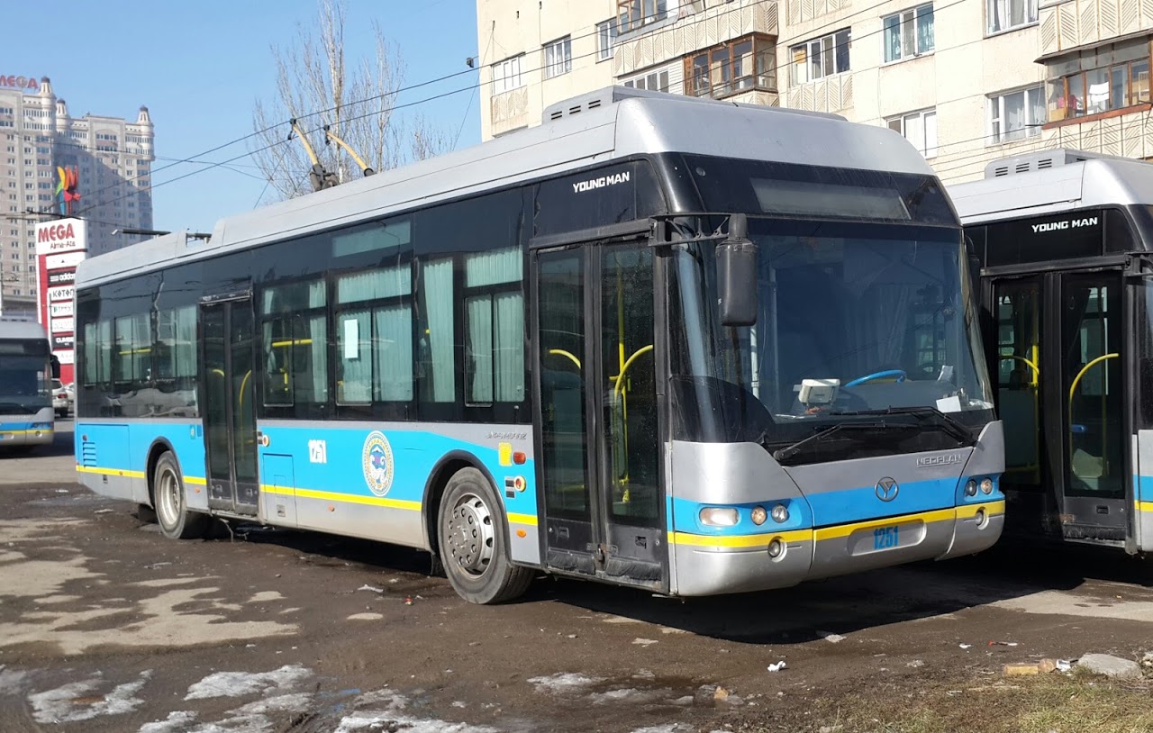 Almaty, YoungMan JNP6120GDZ (Neoplan Kazakhstan) Nr. 1251