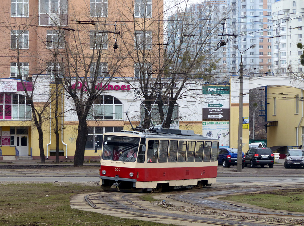 Киев, Tatra T6B5SU № 027