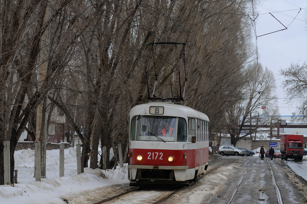Самара, Tatra T3SU № 2172