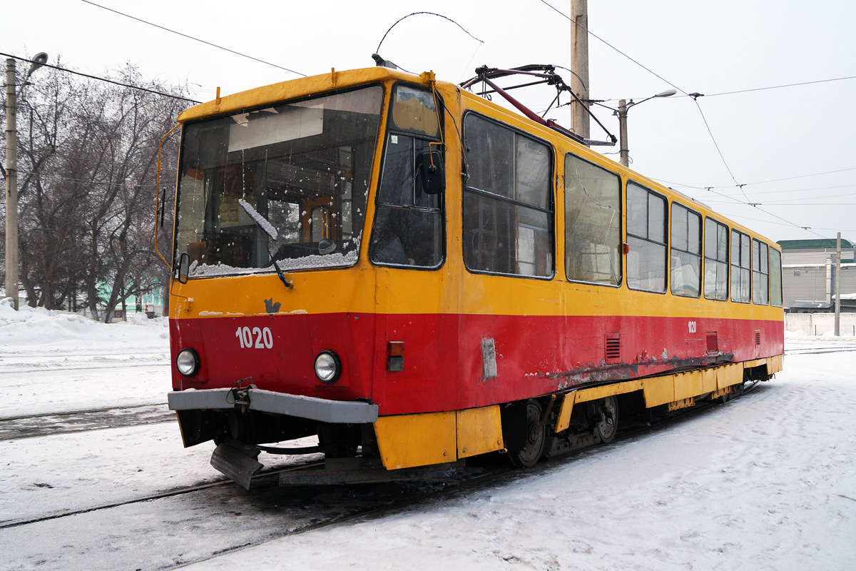 Барнаул, Tatra T6B5SU № 1020