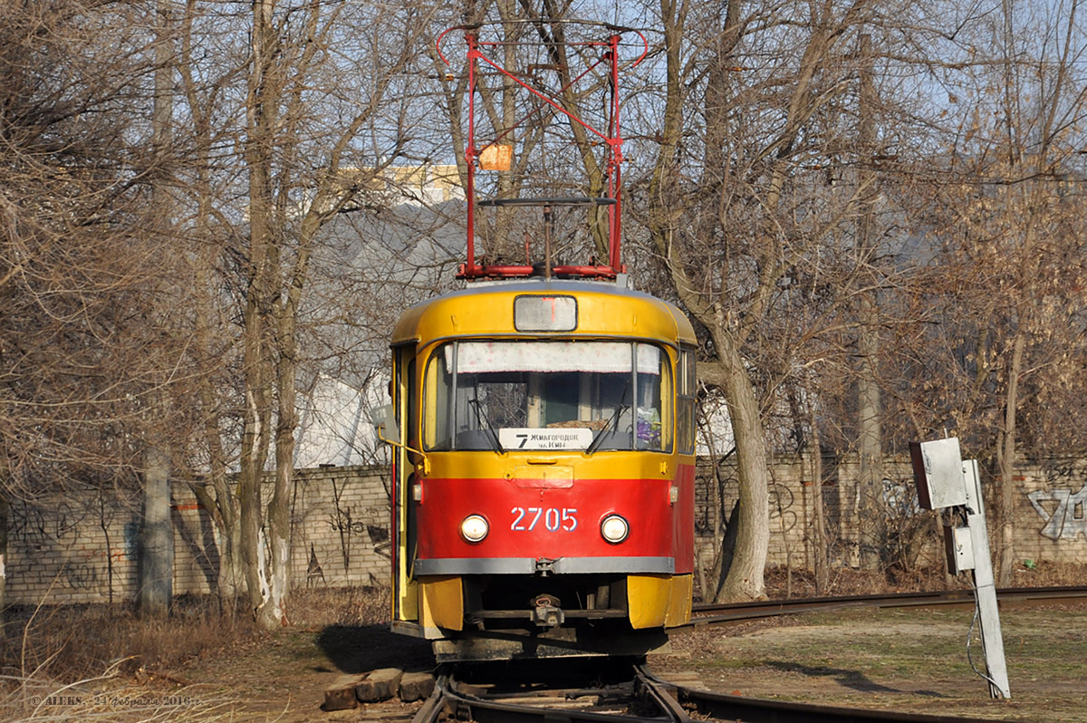 Волгоград, Tatra T3SU № 2705