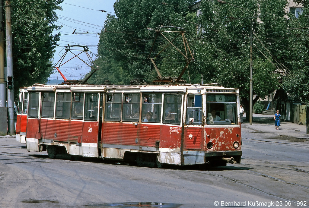 Шахты, 71-605 (КТМ-5М3) № 39; Шахты — Шахтинский трамвай в 1990-е гг.