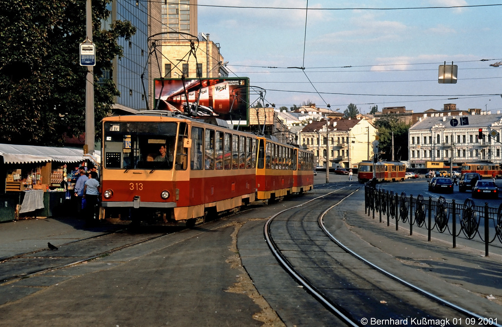 Киев, Tatra T6B5SU № 313