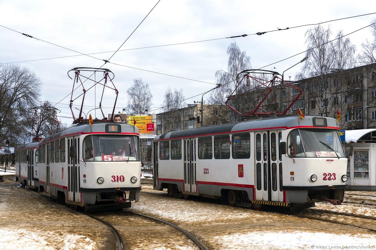 Тверь, Tatra T3SU № 310; Тверь, Tatra T3SU № 223