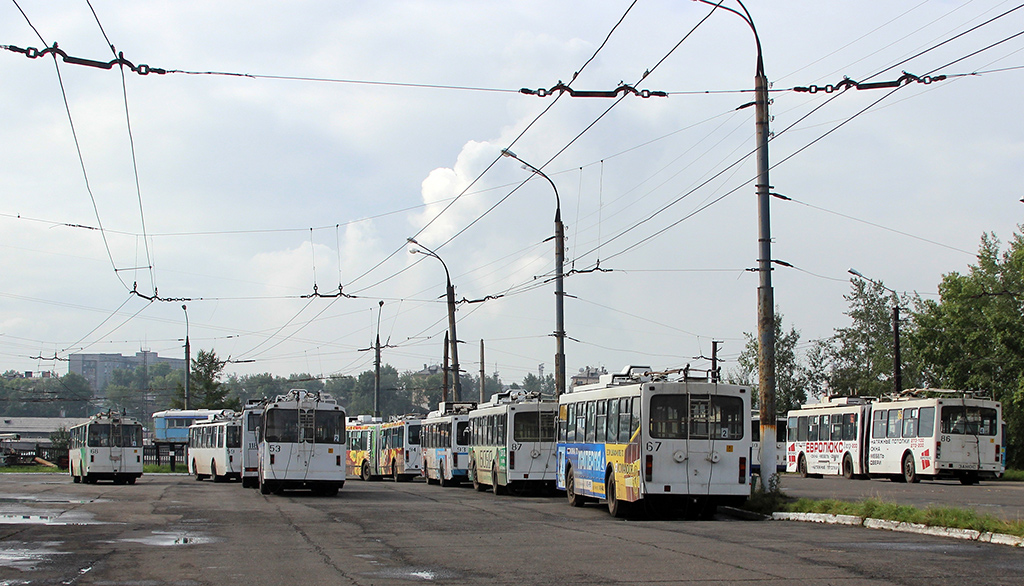 Bratsk, VMZ-5298-20 Nr 67; Bratsk — Miscellaneous photos