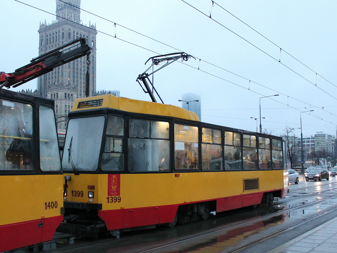 Варшава, Konstal 105Ne № 1399
