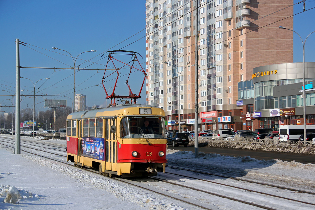 Екатеринбург, Tatra T3SU № 128