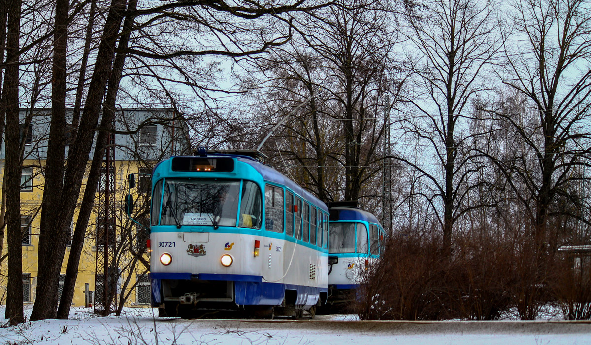 Рига, Tatra T3A № 30721